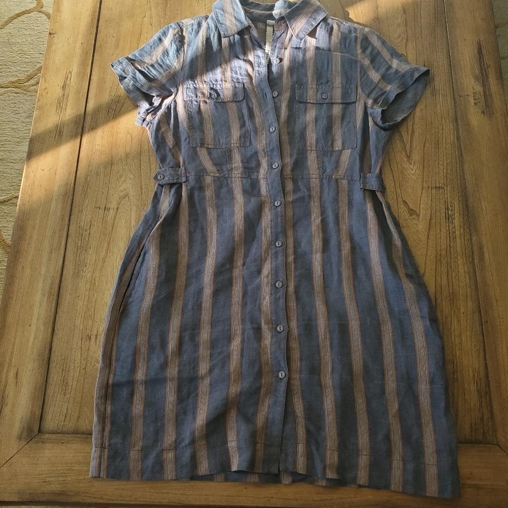 Uncle Frank Flannel Shirt Dress